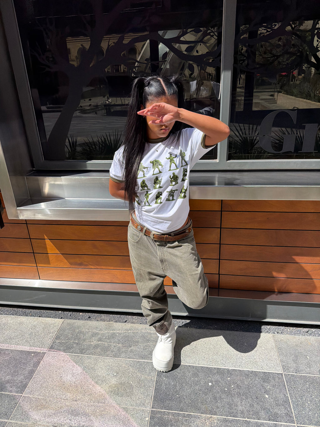 HARD HAT RINGER TEE