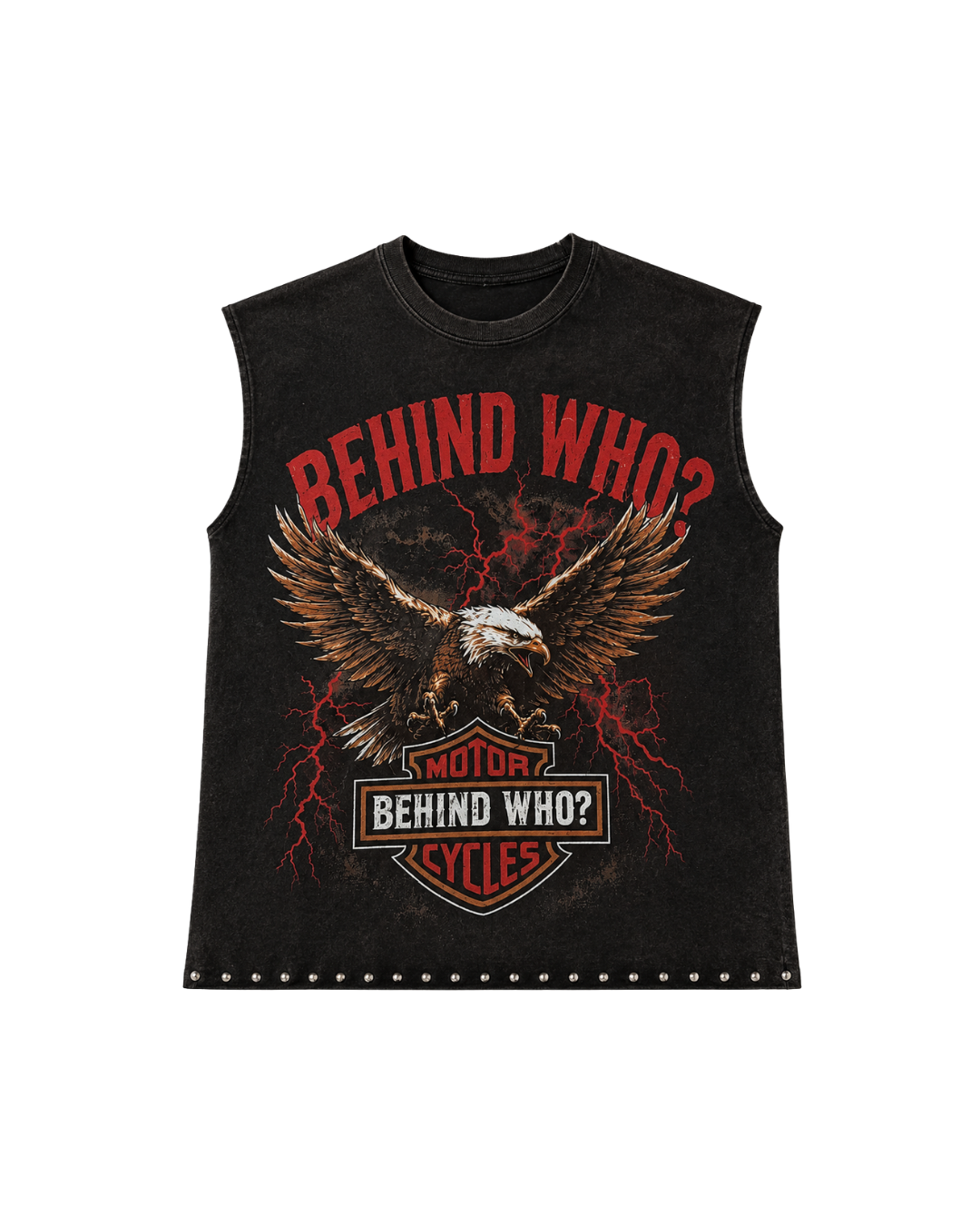 Behind Who Cut Off Tee