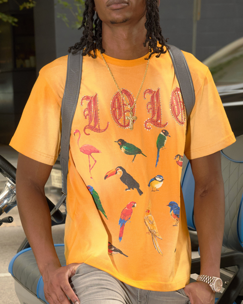 Birds Of A Feather Tee (Yellow)