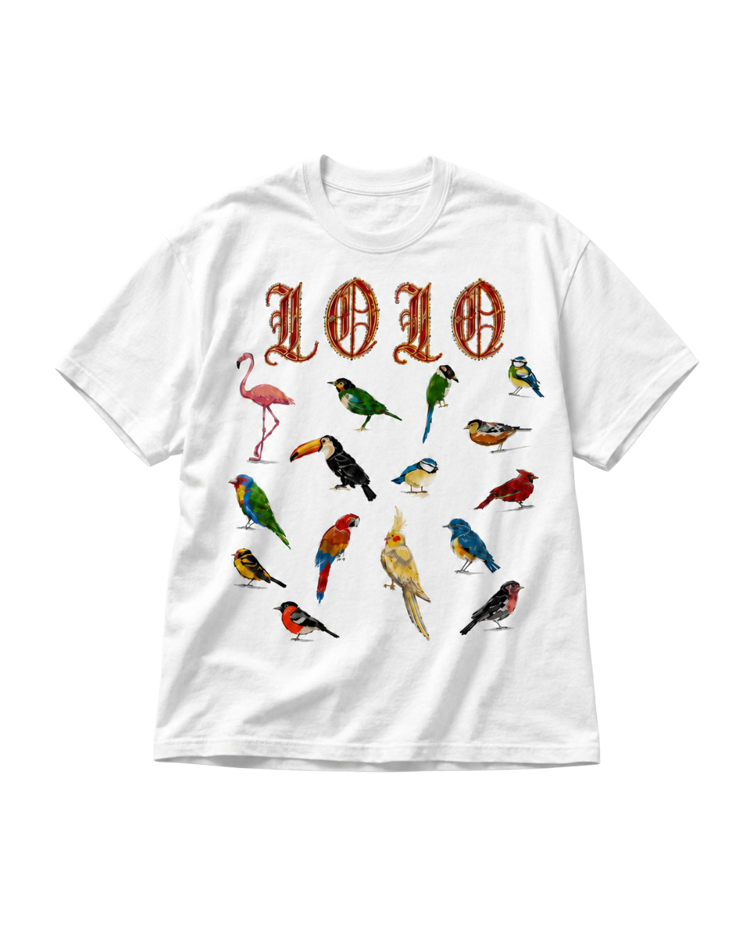 Birds Of A Feather Tee (White)